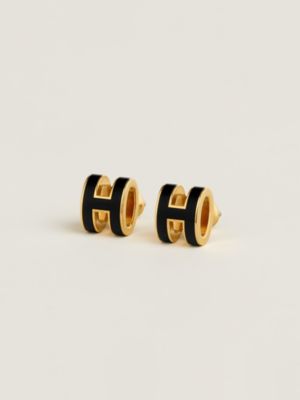 ピアス 《ミニ・ポップH》 | Hermès - エルメス-公式サイト